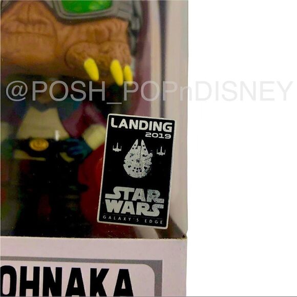 HONDO Ohnaka Pop! Vinyl Bobble Head Figure by Funko Star Wars Galaxy's Edge - Picture 4 of 4